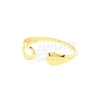 Pulsera esclava de Acero dorado NE291 - comprar online