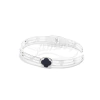 Pulsera Esclava de Acero Blanco NE364 - comprar online