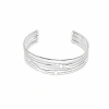 Pulsera Esclava de Acero Blanco NE390