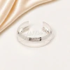 Pulsera Esclava de Acero Blanco NE417