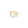 Anillo de Acero Dorado OAN104 - comprar online