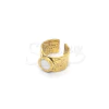 Anillo de Acero Dorado OAN90 - comprar online