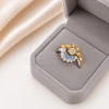 Anillo doble Bicolor PDA05