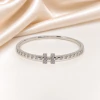 Pulsera Esclava Plateada PPU19