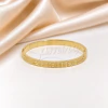 Pulsera Esclava Acero Dorado PPU40