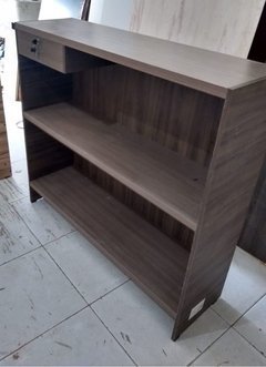 Balcão Caixa MDF Ameixa Negra.Cód 4455