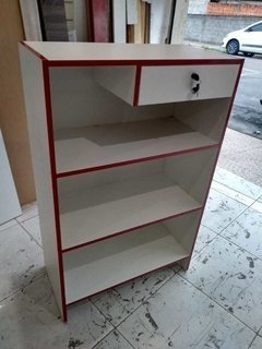 Balcão Caixa MDF Branco 70cm - Ref 423691 - comprar online