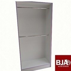 Armário 2 Araras MDF Branco - Ref Balc05 - comprar online