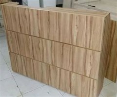 Balcão Reto Em Mdf Nogueira - comprar online