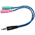 Cable de Audio Plug 3.5 a 2 Jack 3.5 Nisuta
