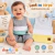 Conjunto bebê menino regata Machão em algodão e bermuda moletinho P M G na internet