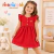 Vestido Menina Manga Fru Fru - Manulele Roupa Infantil