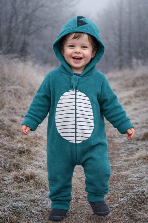 Macacão Bebê Soft Menino Menina Inverno Quentinho Capuz Zíper RN ao 3 Roupa de Frio Peluciado na internet