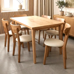 Juego de comedor escandinavo - (cod. RGL/DMD-EPF2)