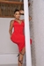 Vestido Drapeado Midi - comprar online