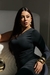 Vestido Midi Um Ombro Só – Drapeado em Suplex Premium na internet
