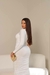 Vestido Midi Um Ombro Só – Drapeado em Suplex Premium