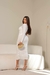 Vestido Midi Um Ombro Só – Drapeado em Suplex Premium - comprar online