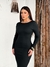 Vestido Midi Franzido - Cecilia Boutique