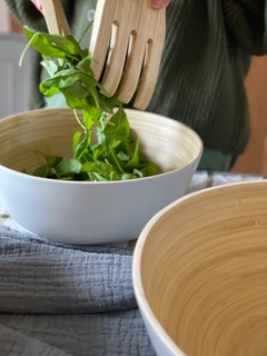 Ensaladera bambú bl - comprar online