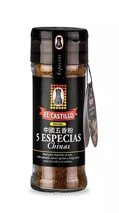 5 especias chinas - El Castillo