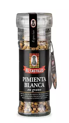 Molinillo pimienta blanca - El Castillo