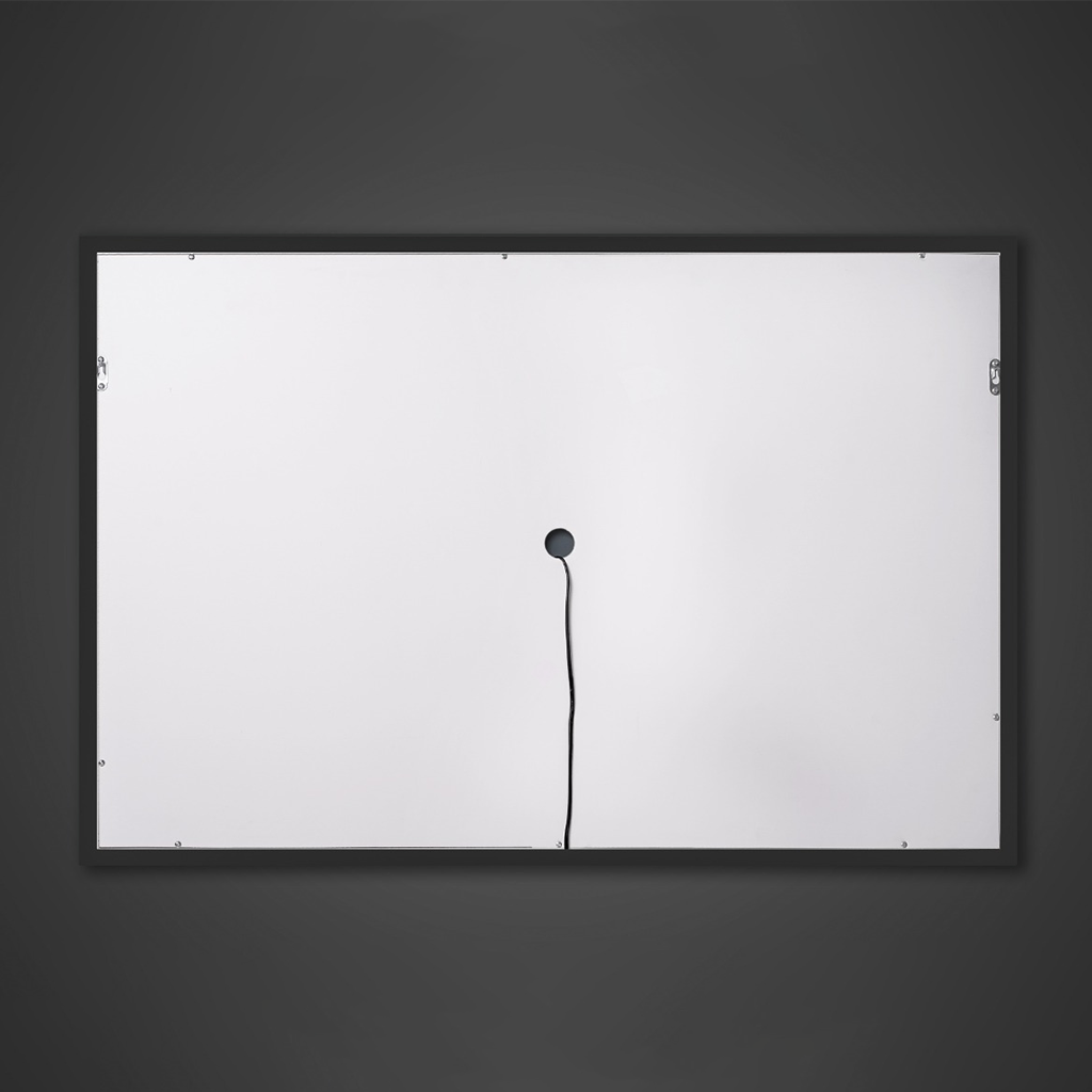 Espejo led instalado en baño