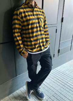 CAMISA YELLOW CUADRITOS