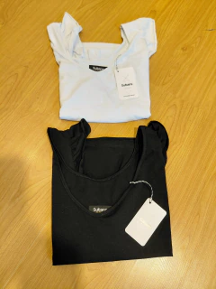 Musculosa Seul con volados - comprar online