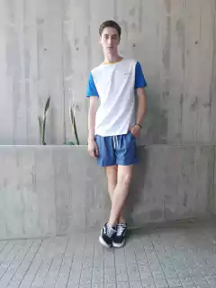 REMERA SOCIAL TRICOLOR 2