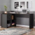 Mesa de Escritório em L com Tampo Giratório com 2 Gavetas e 3 Nichos 2060 - Notavel