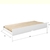 Cama Auxiliar de Solteiro Premium Ravena Para Colchão 0,88 - Conquista na internet