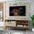 Rack Retro Paládio com Painel Kenzo para TV de até 50 Polegadas - Móveis Bechara