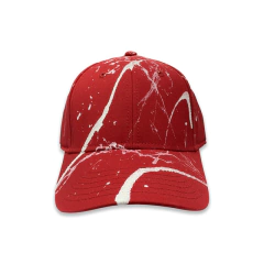 Boné pintado à mão vermelho - Miranda Vivace 