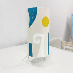 Luminária orgânicos turquesa na internet