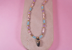 Choker ágata gris - comprar online
