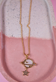 Cadena saturno estrellado - tienda online