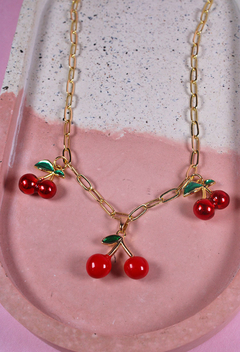 Cadena cherry trio - picaresca accesorios