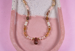 Collar Lluvia de oro gota - comprar online