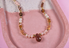 Collar Lluvia de oro gota en internet