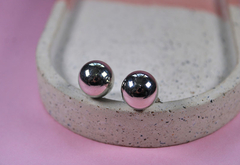 Topos bolas plateadas