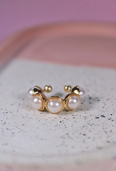 EARCUFF PERLA DORADA en internet