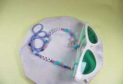Cadena gafas feliz