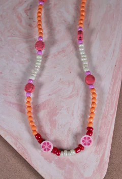 Collar flores - picaresca accesorios