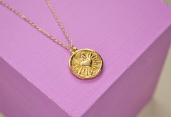 Cadena moneda corazón - comprar online