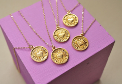 Cadena moneda corazón - picaresca accesorios