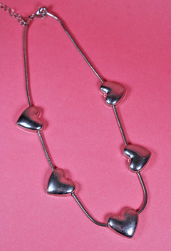 Cadena Corazón entrelazado en internet