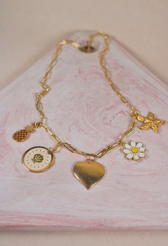 Cadena corazón de amuleto - picaresca accesorios