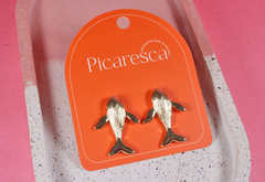 Aretes ballena - comprar online