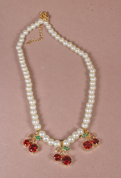 Cadena cherry perlas - tienda online